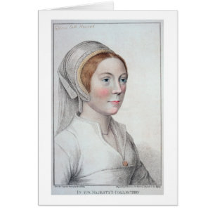 Portrait of Catherine Howard (1520-42) engraved by