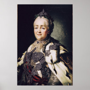 Portrait of Catherine II of Russia 2 Poster