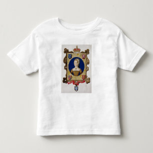 Portrait of Catherine Parr (1512-48) 6th Queen of Toddler T-Shirt