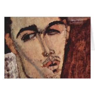 Portrait of Celso Lagar - Amedeo Modigliani