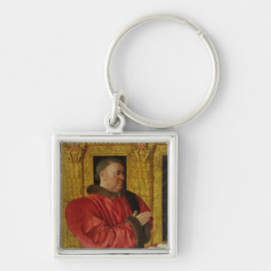 Portrait of Chancellor Guillaume Jouvenel Key Ring
