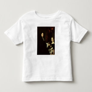 Portrait of Charles Couperin  and the Daughter Toddler T-Shirt