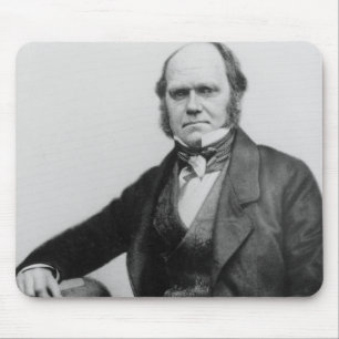 Portrait of Charles Darwin, 1854 Mouse Pad