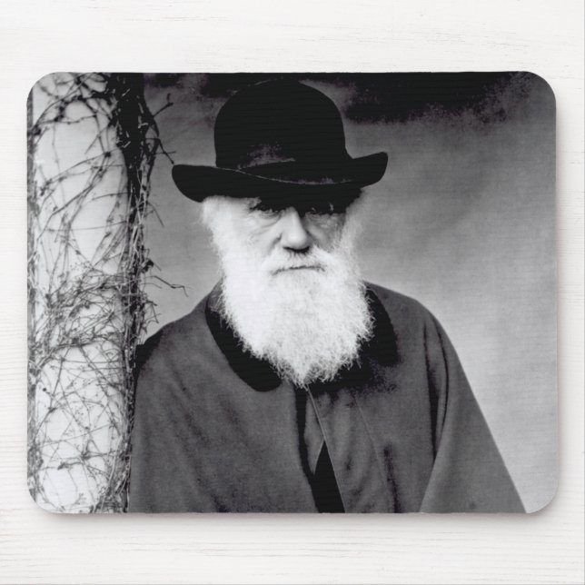 Portrait of Charles Darwin  1881 Mouse Pad (Front)
