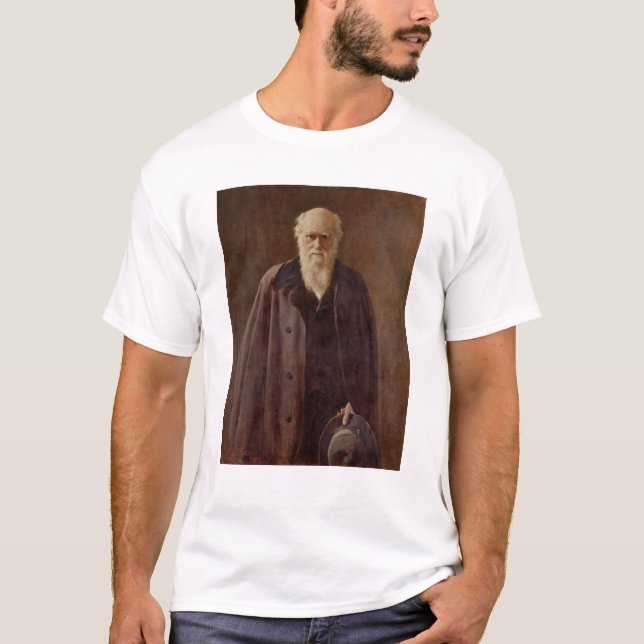 Portrait of Charles Darwin  1883 T-Shirt (Front)