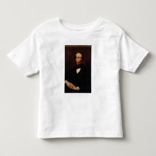 Portrait of Charles Dickens 1855 Toddler T-Shirt