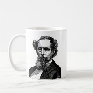 Portrait of Charles Dickens Coffee Mug