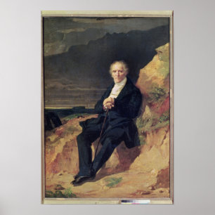 Portrait of Charles Fourier Poster
