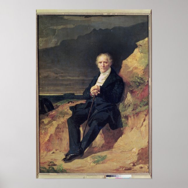 Portrait of Charles Fourier Poster (Front)
