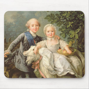 Portrait of Charles Philippe of France (1757-1836) Mouse Pad
