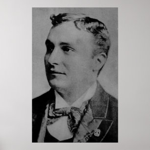 Portrait of Charles Spencer Chaplin, Sr Poster