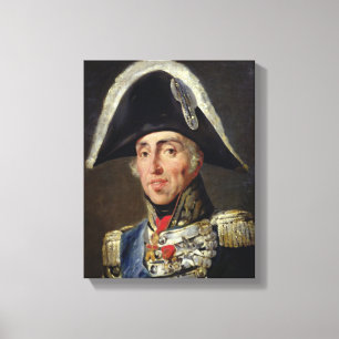 Portrait of Charles X Canvas Print