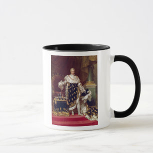 Portrait of Charles X  in Coronation Robes, 1827 Mug