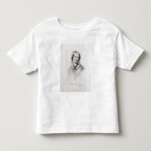 Portrait of Charlotte Bronte, engraved by Walker a Toddler T-Shirt