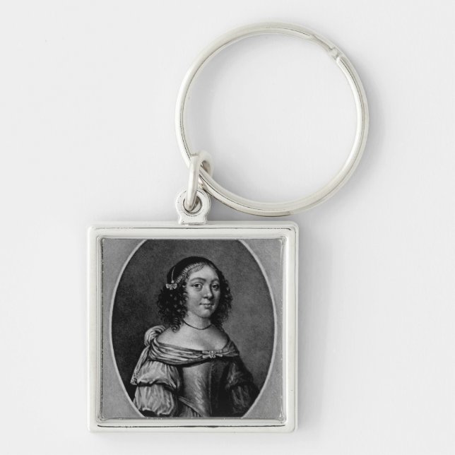 Portrait of Charlotte, Countess of Derby Key Ring (Front)