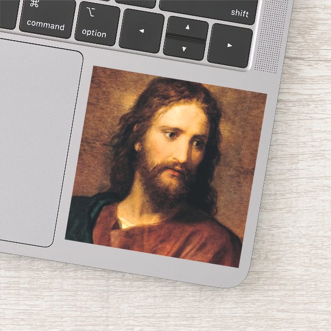 Portrait of Christ by Heinrich Hofmann (Detail)