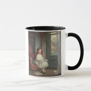 Portrait of Clara Hughes, 1902 (oil on canvas) Mug