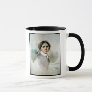 Portrait of Clara Schumann  1853 Mug