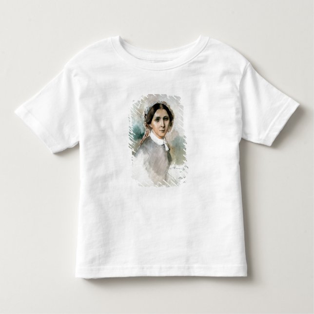 Portrait of Clara Schumann  1853 Toddler T-Shirt (Front)