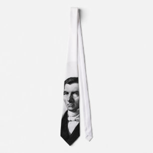 Portrait of Classical Liberal Frederic Bastiat Tie