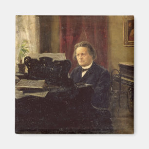 Portrait of Composer Anton Rubinstein Magnet