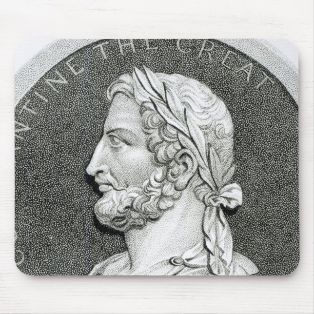 Portrait of Constantine the Great Mouse Pad (Front)