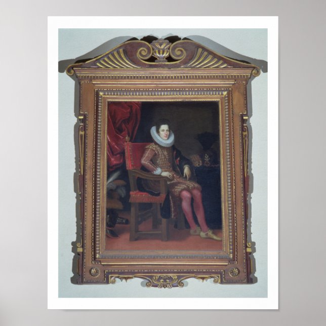Portrait of Cosimo II de'Medici (1590-1621) (oil o Poster (Front)