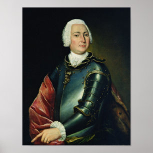Portrait of Count Ernst Christoph von Manteuffel Poster