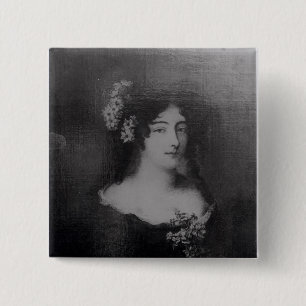 Portrait of Countess Ehrengard Melusina 15 Cm Square Badge