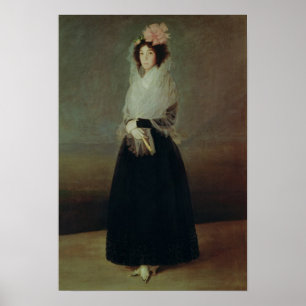 Portrait of Countess Marquesa de la Solana Poster