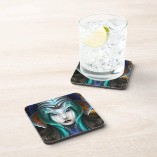 Portrait Of Cyiria Coaster