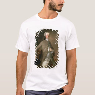 Portrait of David Garrick (1717-79), 1742 (oil on T-Shirt