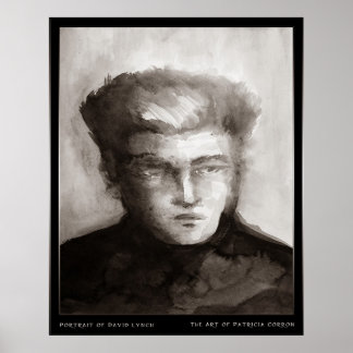 Portrait of David Lynch Poster