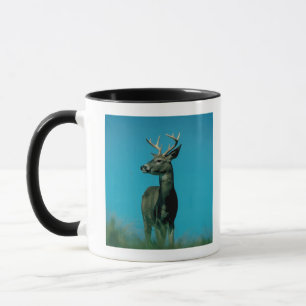 Portrait of deer mug