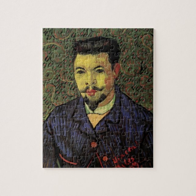 Portrait of Doctor Felix Rey by Vincent van Gogh Jigsaw Puzzle (Vertical)