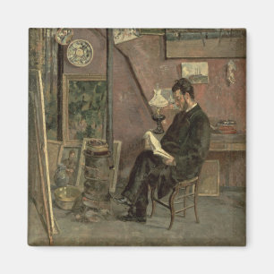 Portrait of Doctor Martinez, 1878 (oil on canvas) Magnet
