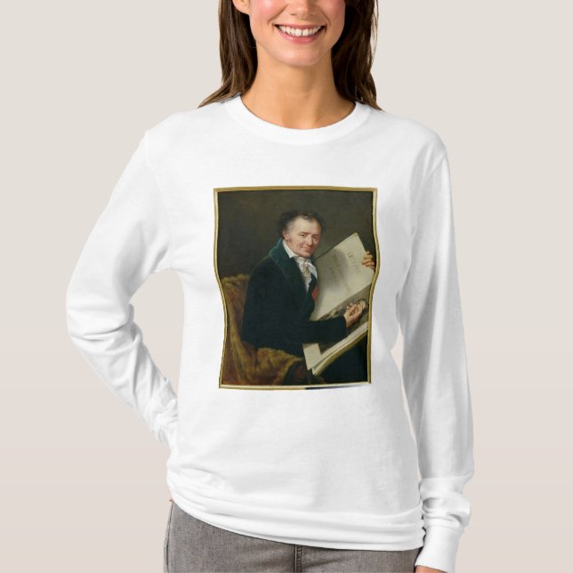 Portrait of Dominique Vivant  Baron Denon, 1808 T-Shirt (Front)