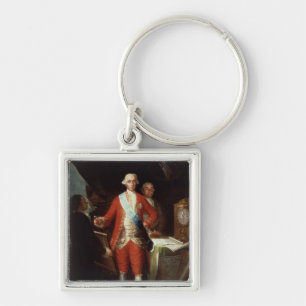 Portrait of Don Jose Monino y Redondo I Key Ring