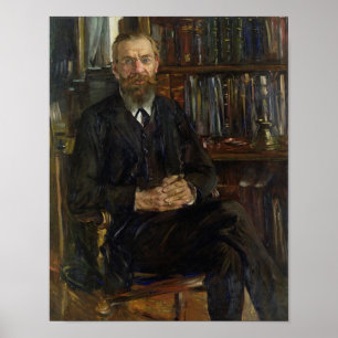 Portrait of Dr Edward Meyer 1910-11 Poster