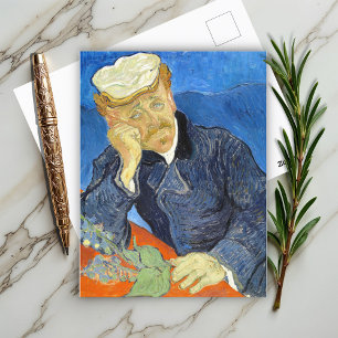 Portrait of Dr. Gachet by Vincent Van Gogh Postcard