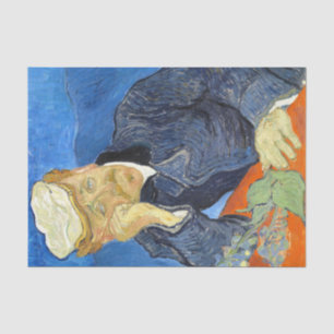 Portrait of Dr. Gachet by Vincent Van Gogh Tissue Paper