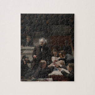 Portrait of Dr. Samuel D. Gross by Thomas Eakins Jigsaw Puzzle