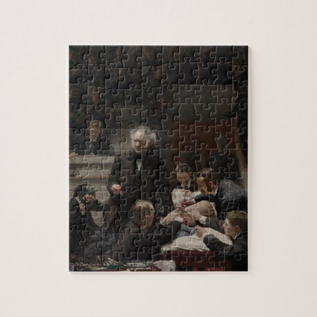 Portrait of Dr. Samuel D. Gross by Thomas Eakins Jigsaw Puzzle (Vertical)