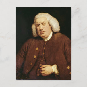 Portrait of Dr. Samuel Johnson Postcard