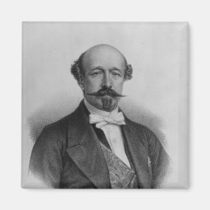 Portrait of Duc Charles de Morny c.1850 Magnet