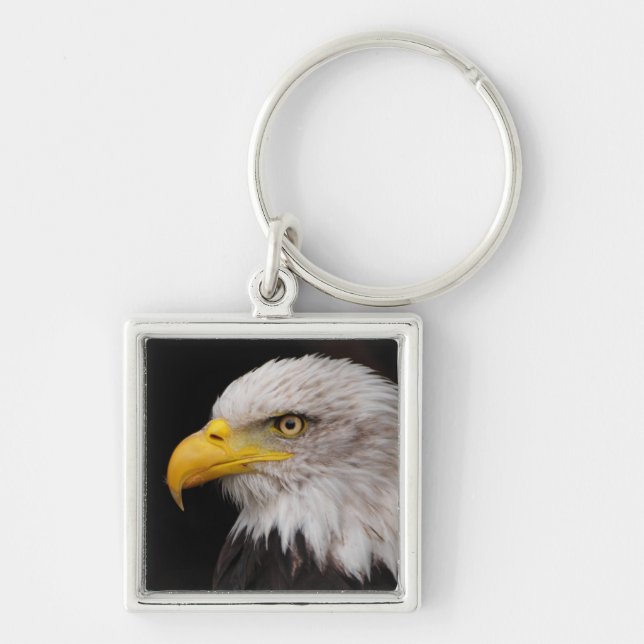 Portrait of eagle key ring (Front)