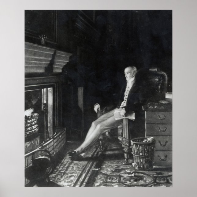 Portrait of Earl Grey Poster (Front)