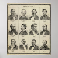 Portrait of Early Settler Bottineau, Minnesota