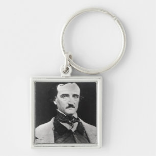 Portrait of Edgar Allan Poe Key Ring