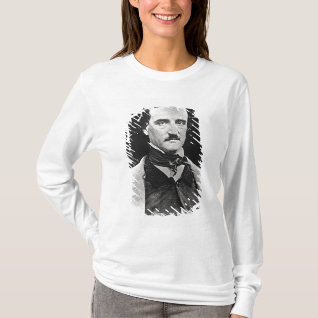 Portrait of Edgar Allan Poe T-Shirt (Front)